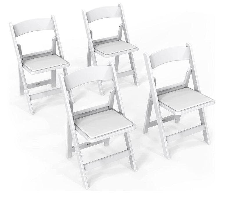 New Folding chairs with padding